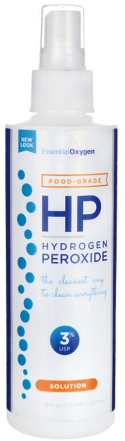 Hydrogen Peroxide 3% Usp 8Oz Image 1