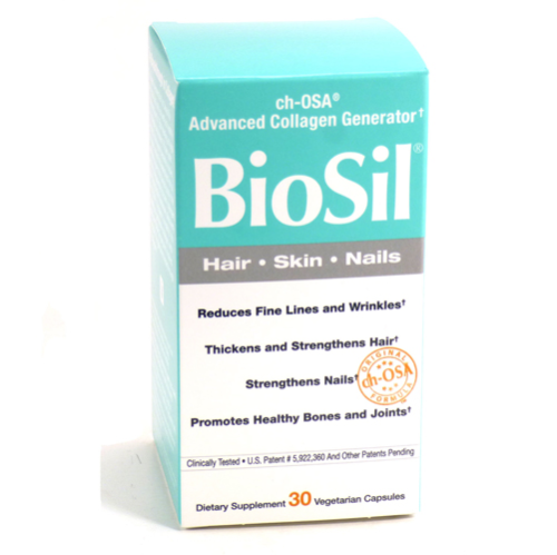 Biosil Hair Skin Nails 60Vcap Image 1