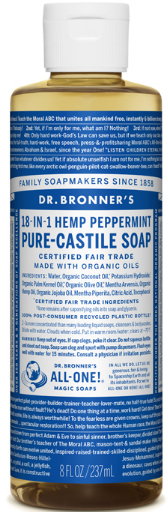 PEPPERMINT CASTILE 8OZ Image 1