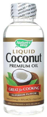 Coconut Oil, Liquid (Nutr. Facts) Image 1