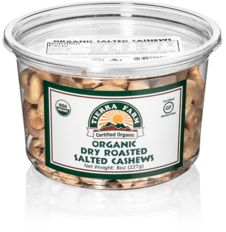 org dry rstd salted cashews Image 1