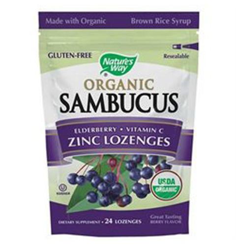 Sambucus Organic Zinc Lozenges Image 1