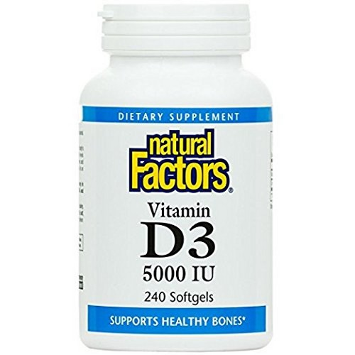 VITAMIN D3 5000IU 240SG Image 1