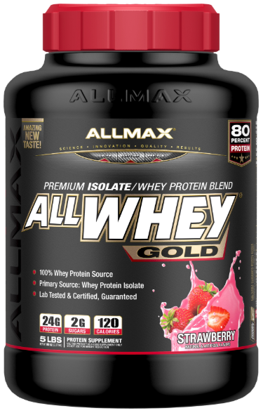 Allwhey Strawberry 5 Lbs Image 1